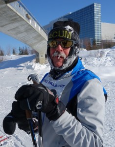 Robert at the finish line of the 2013 Sonot Kkaazoot