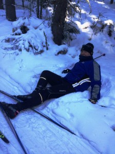 Thumper down on beaver slide