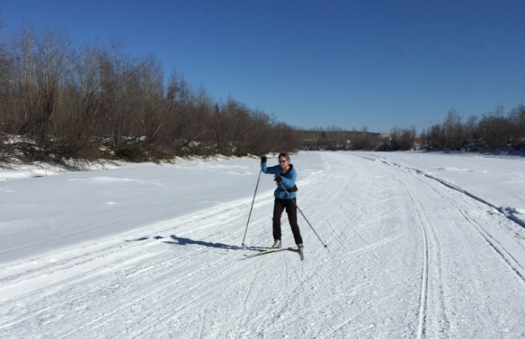 Callie Underwood enjoying Sonot Kkaazoot course on river