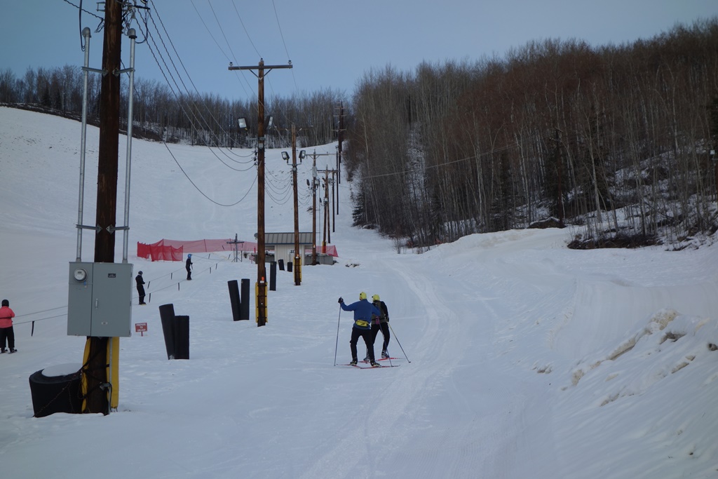 Pat &amp; Eric on Lower Sonot Connector thinking about rope tow