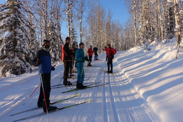Sunny day on the Sunnyside trail