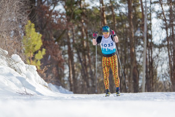 Masters World Cup Nordic Ski Races at Theodore Wirth Park on 20 January 2018
