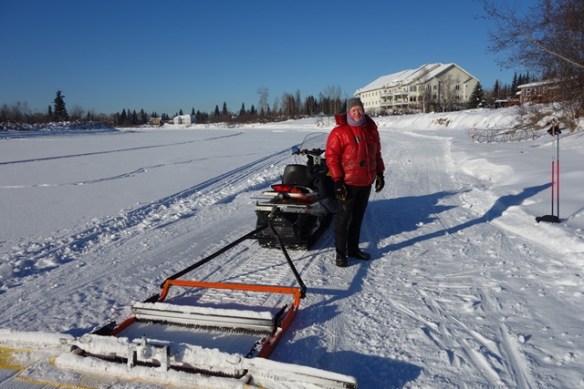 Bad Bob and his drag on Chena River_1 Mar 2019sm.JPG