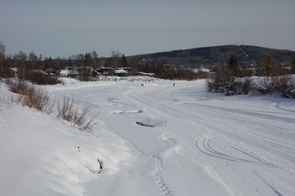 Chena River trail from Cushman St bridge sm