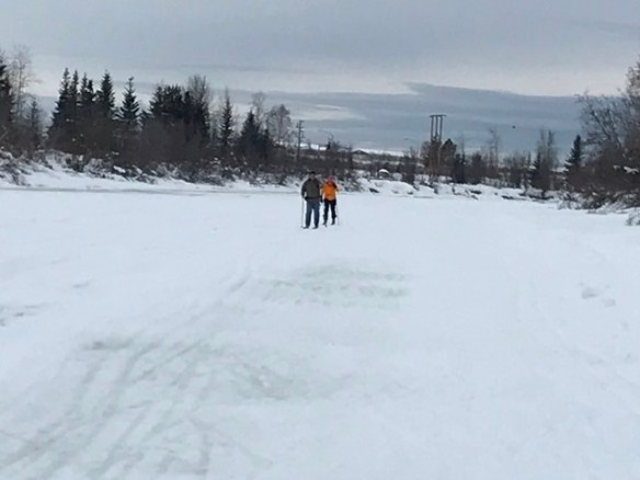 Richard and Steffi on River