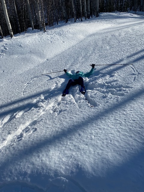 Snow flounder on the Black Funk
