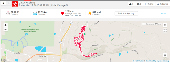 Virtual finale route