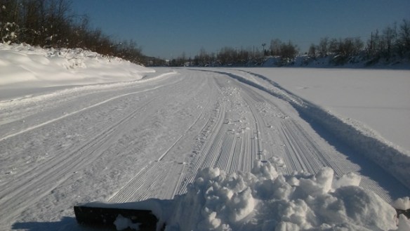Wide enough to skate side-by-side
