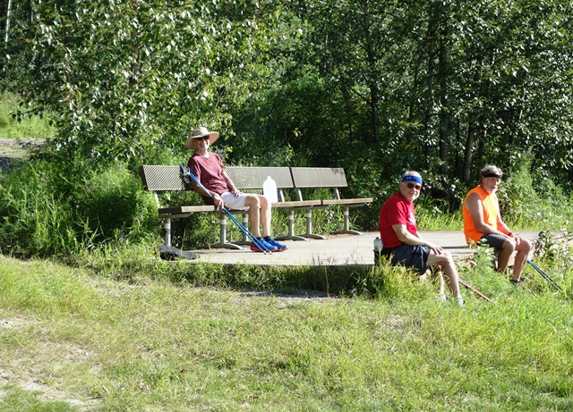 3 Gramps w ski poles after 3 FWW