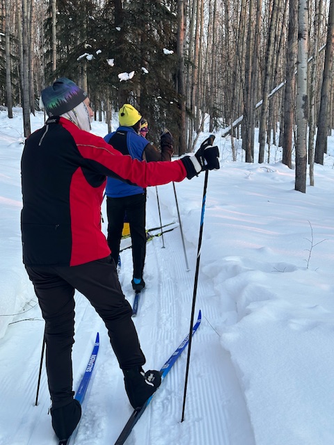 Bill's back on the helicopter trails